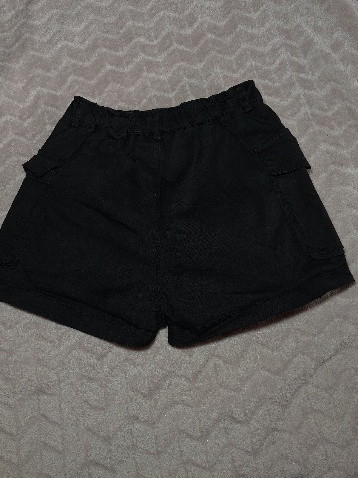 Tally Weijl Black Cargo Denim Shorts - photo 2