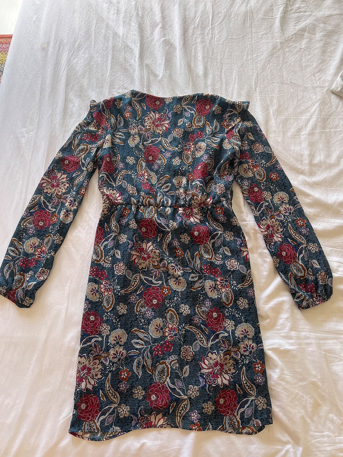 Floral long-sleeve dress - photo 2