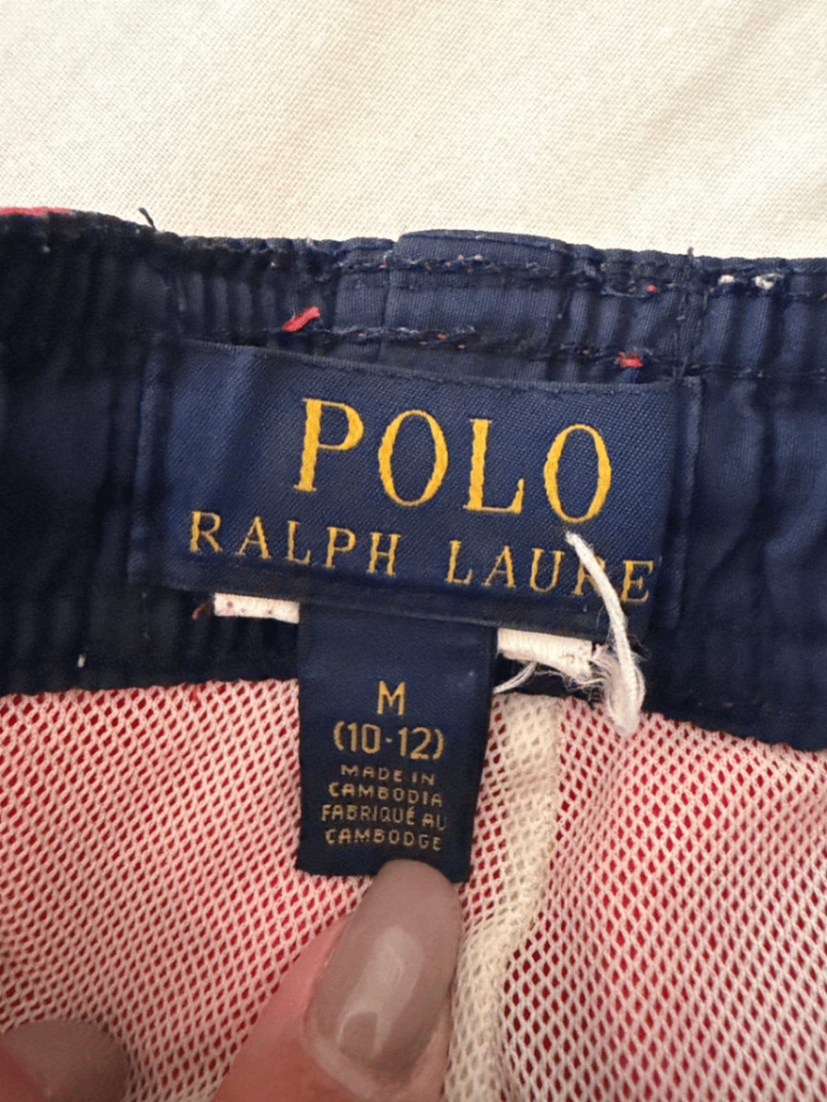 Xorts tal-Għawm Aħmar Ralph Lauren - photo 6