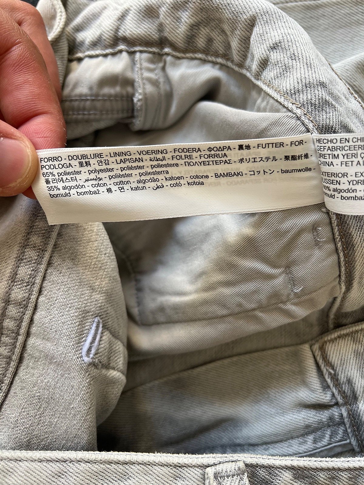 Massimo Dutti – Vaqueros de corte relajado | Gris claro | Talla EUR 46 / SIN USAR - photo 6