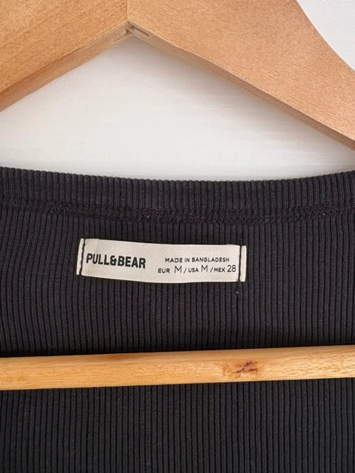 Top b'għonq tond b'kustilji Pull&Bear - photo 2
