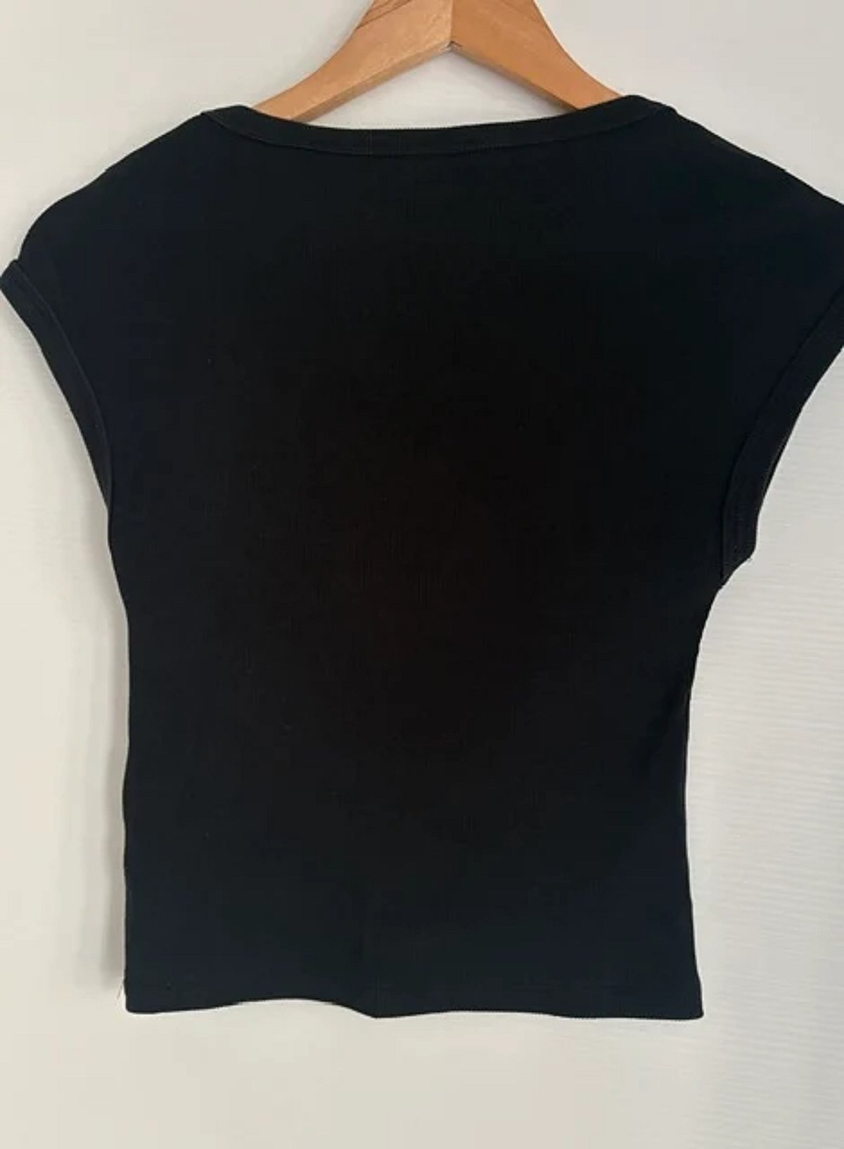 Top b'għonq tond b'kustilji Pull&Bear - photo 3