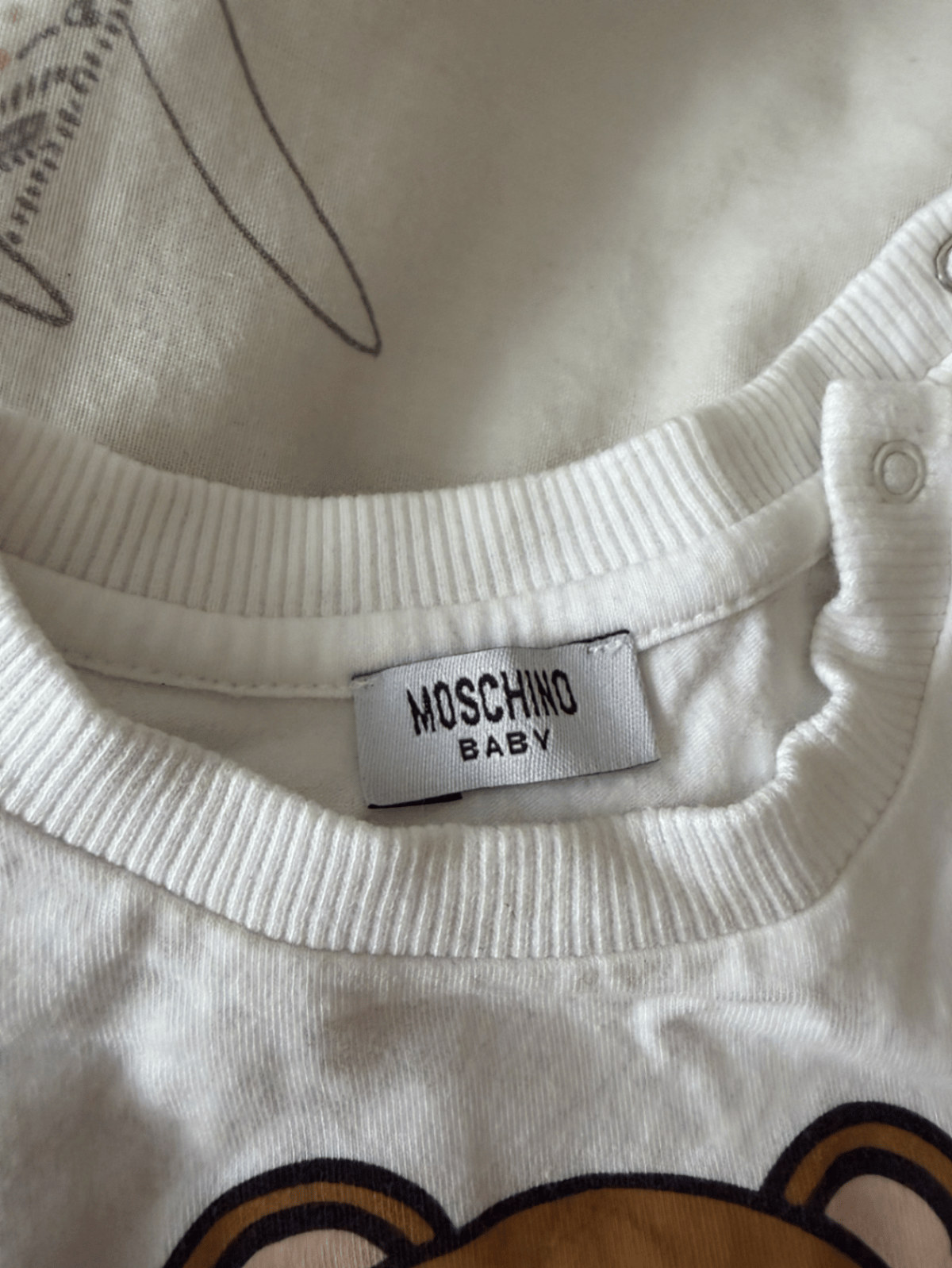 Camiseta con el osito de Moschino para bebé - photo 2