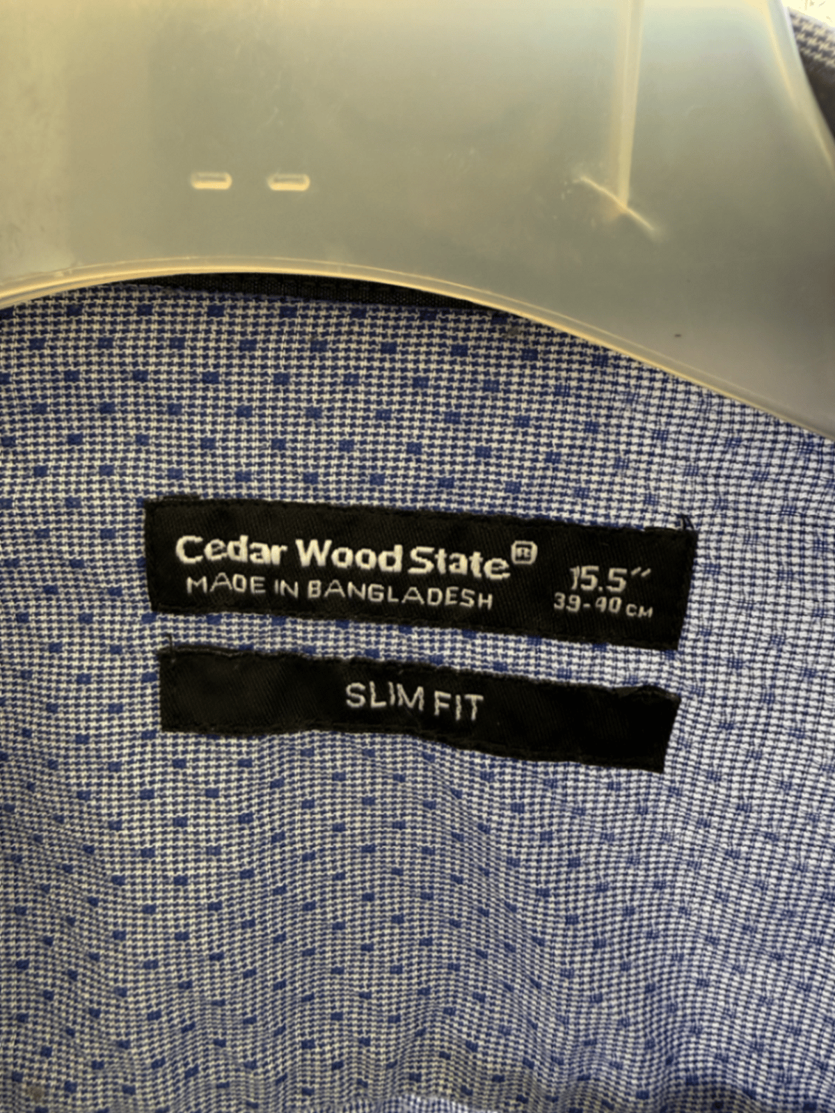 Camisa ajustada Cedar Wood State - photo 3
