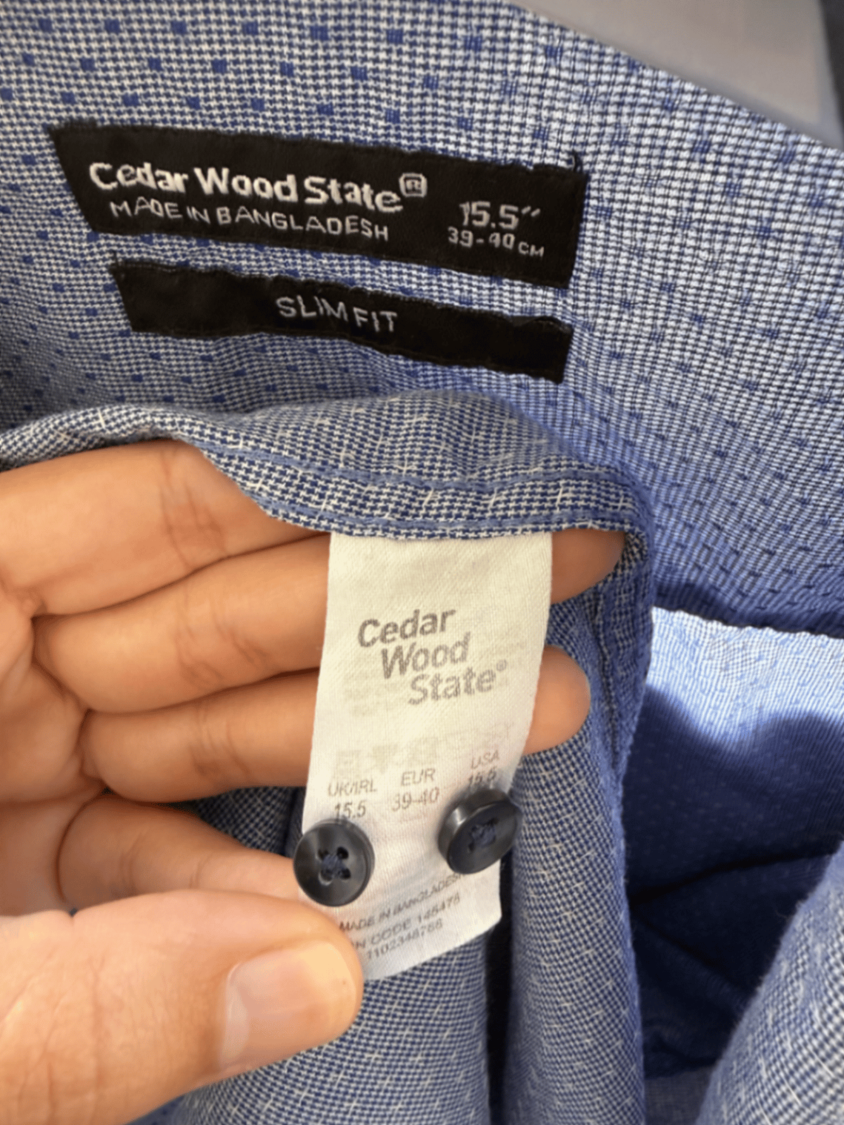 Camisa ajustada Cedar Wood State - photo 4