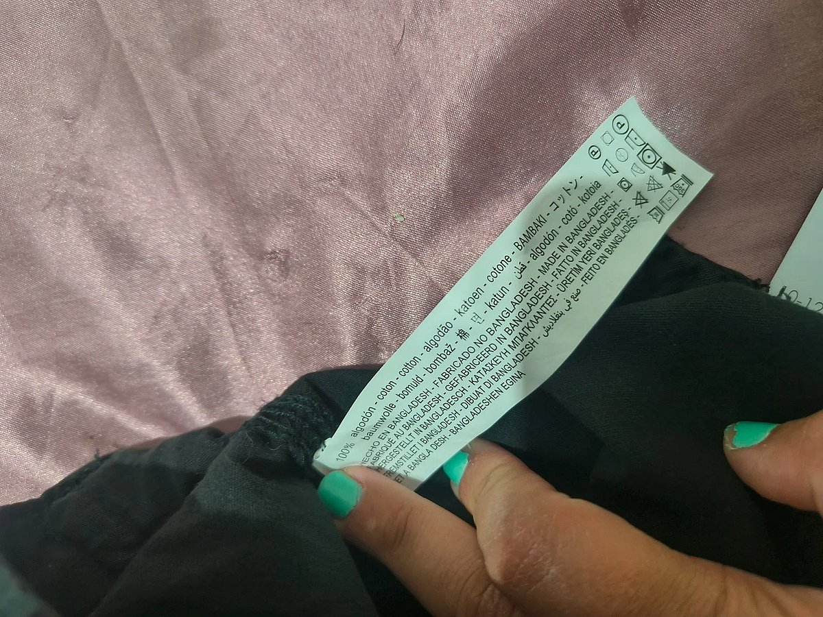 Qalziet Dritti Iswed tal-Kargo Bershka - photo 5