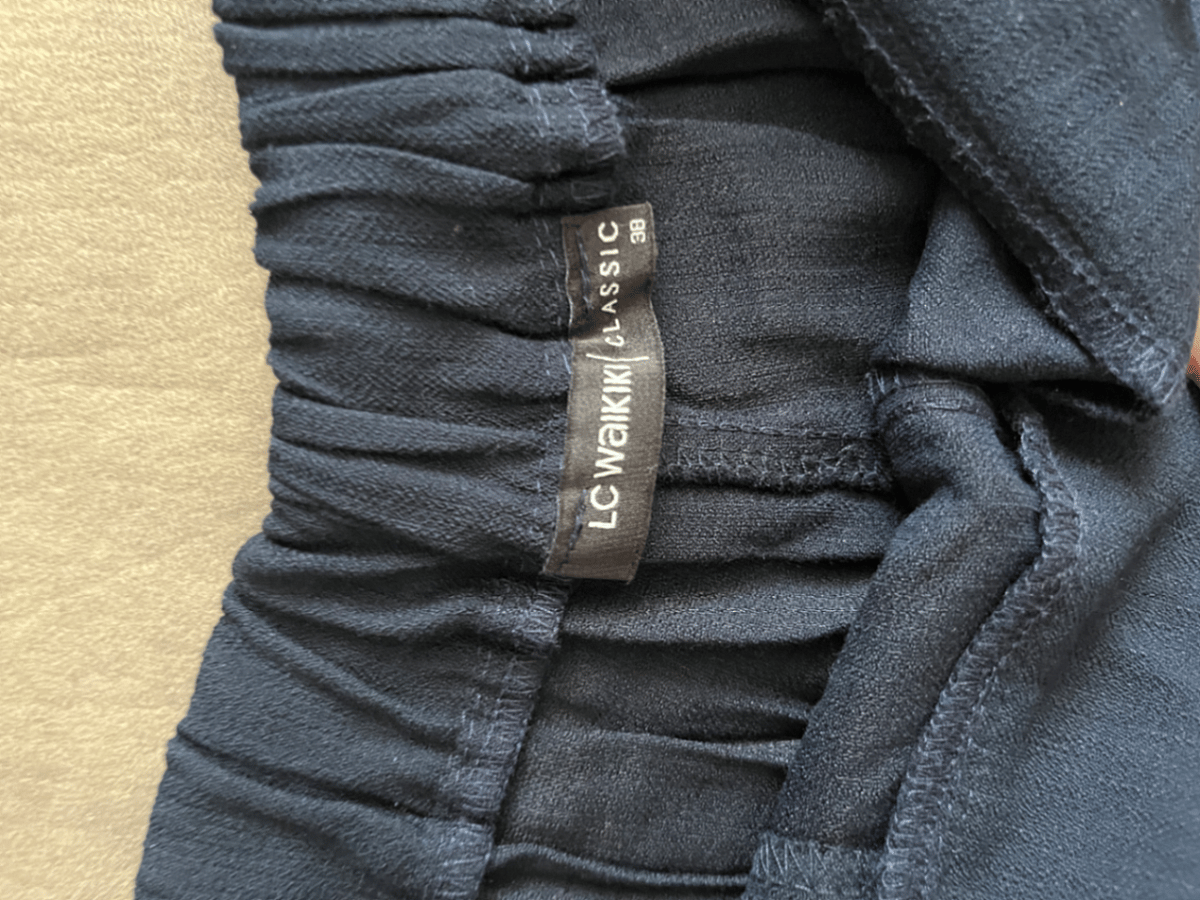 Pantalones cortos azules con cintura elástica - photo 3