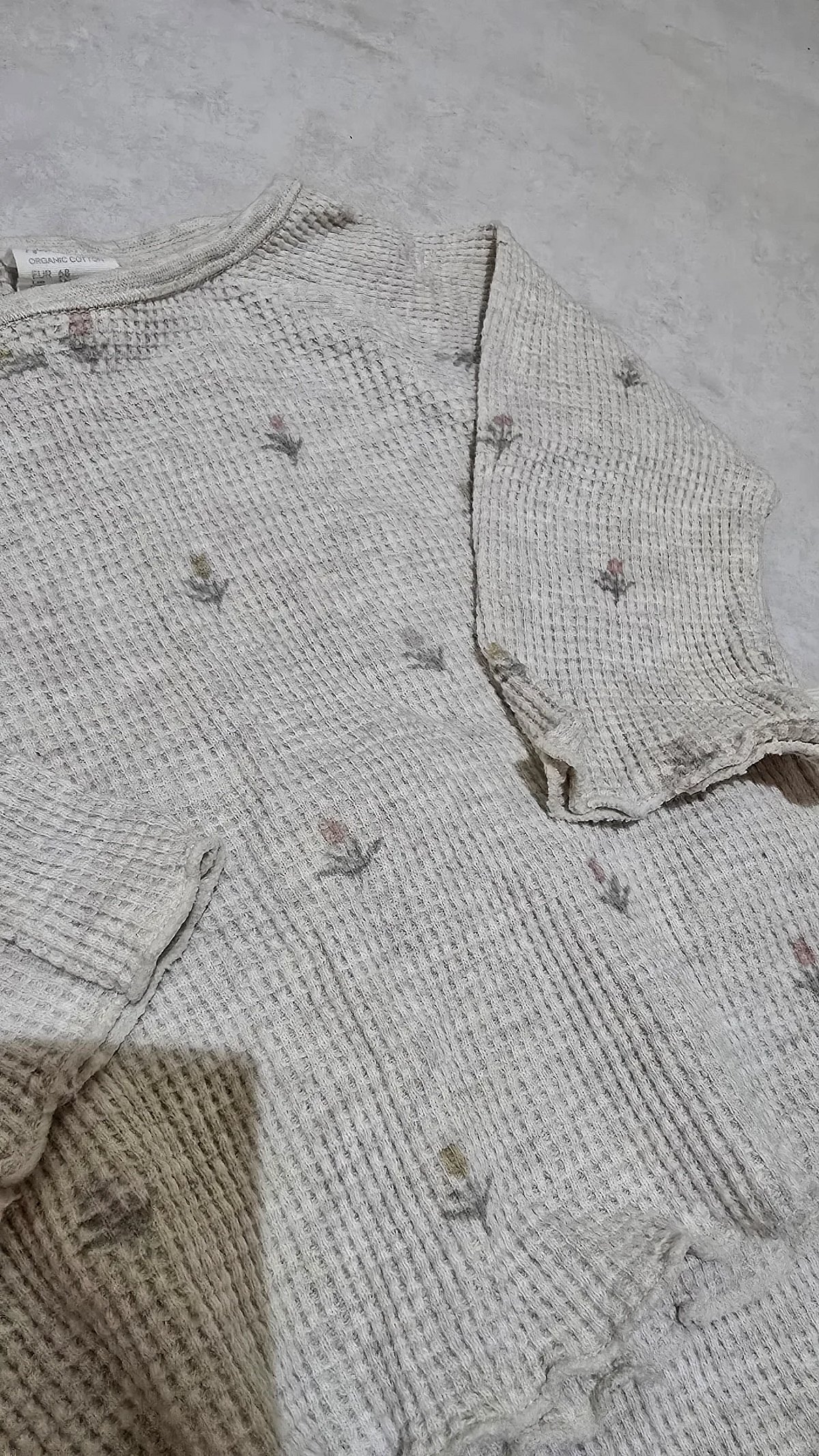 Sett tal-Knit Waffle Florali H&M - photo 2