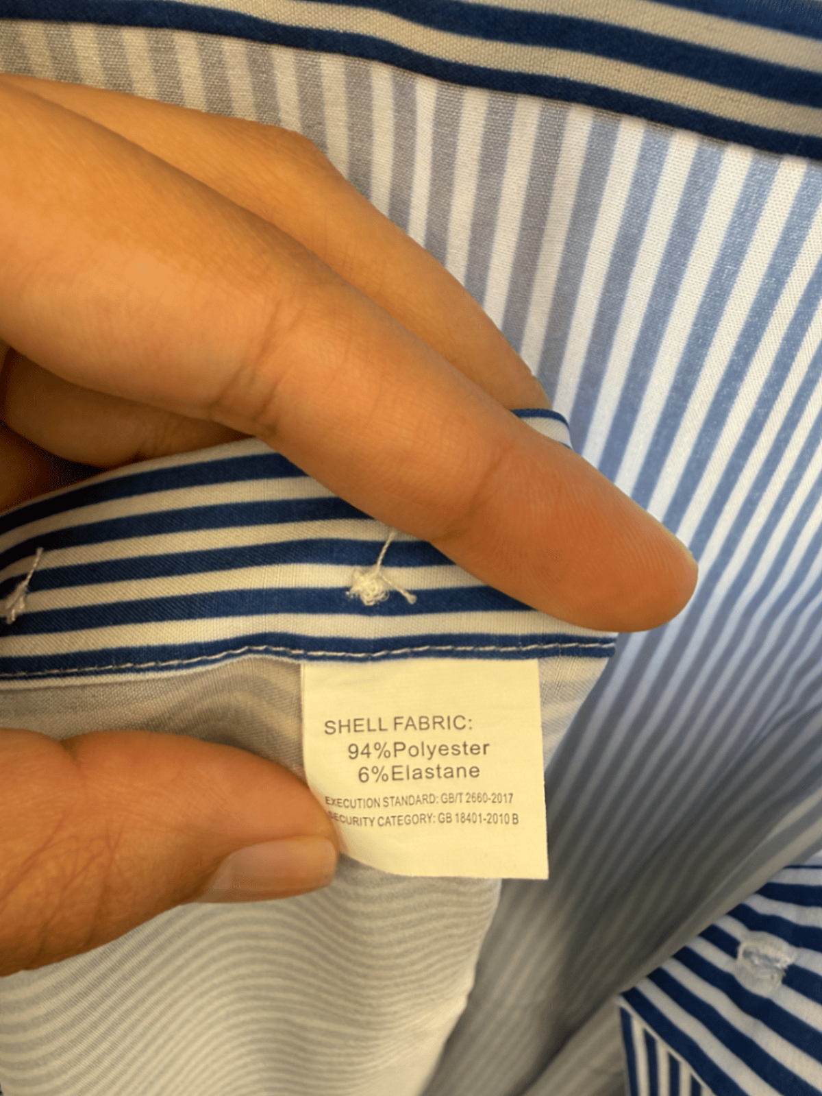 Camisa elegante de rayas con botones - photo 3