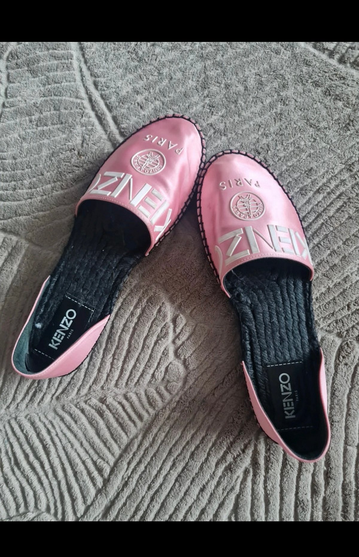 Scarpe espadrillas rosa Kenzo Paris - photo 3