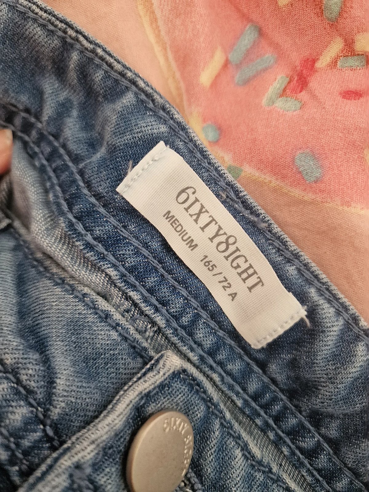Gonna midi cargo in denim - photo 2