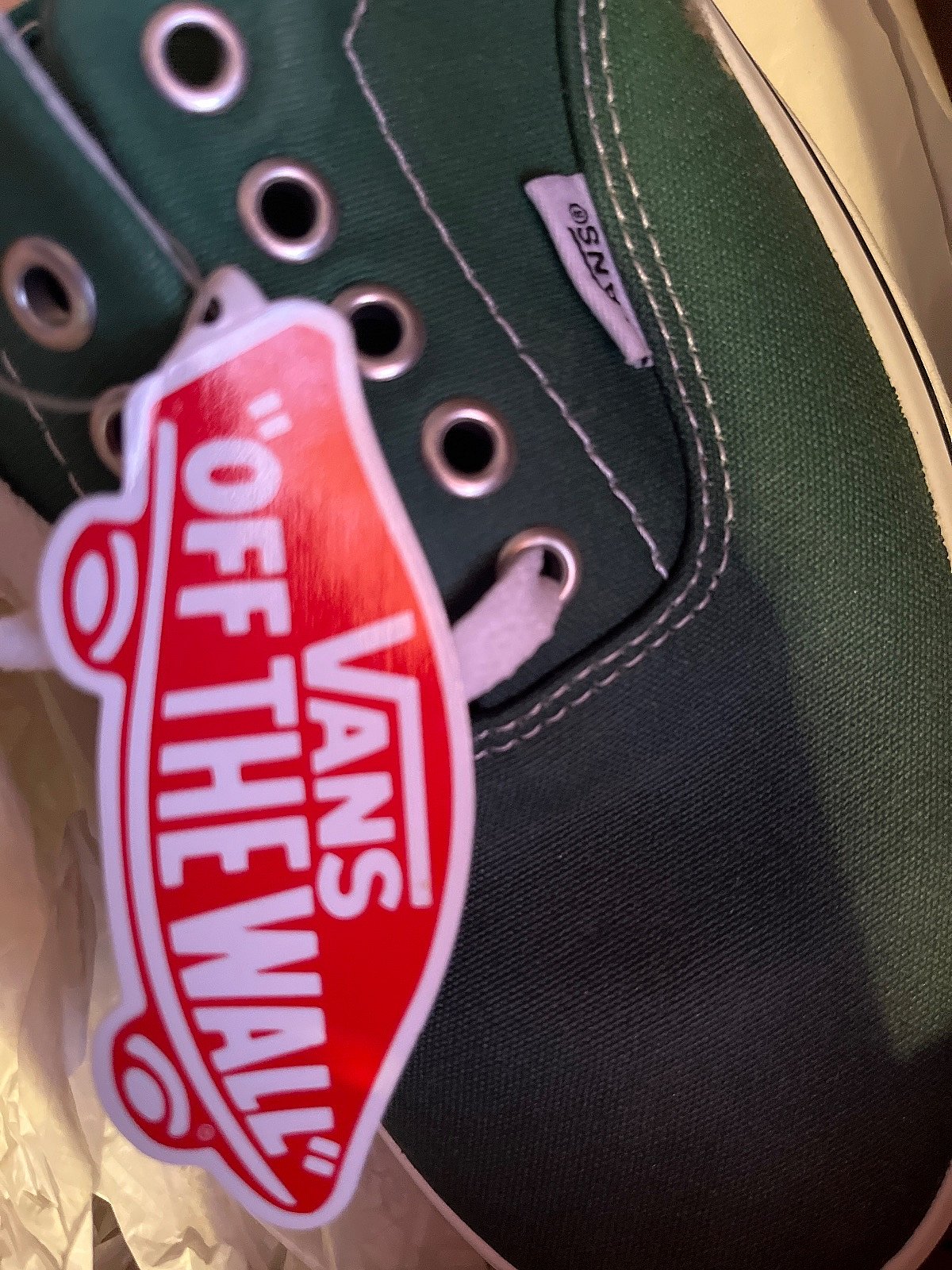 Dark green gradient vans  - photo 4