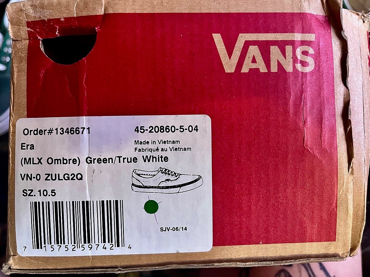 Dark green gradient vans  - photo 2