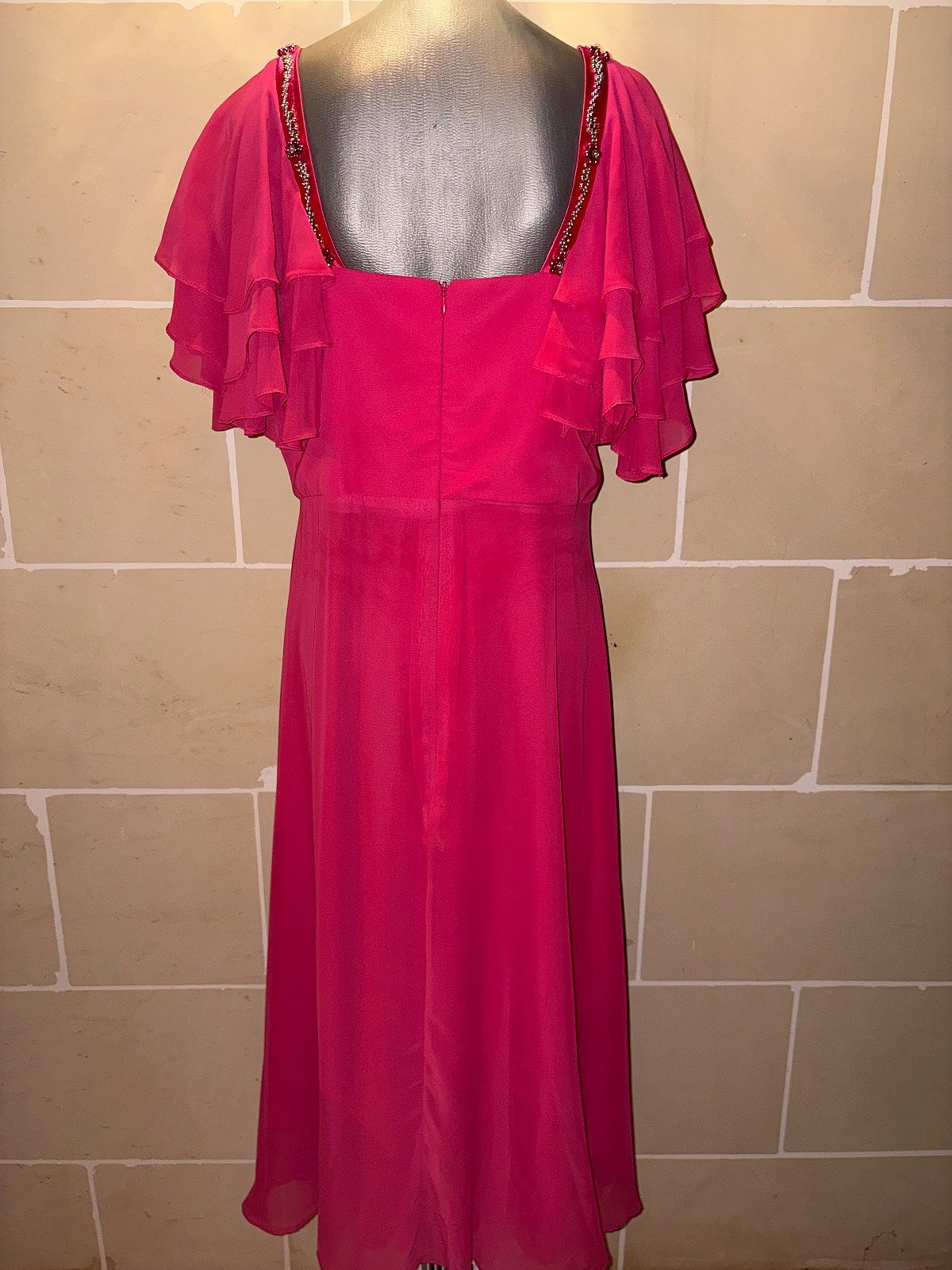 Hot Pink Evening Dress EU46/XXL - photo 3