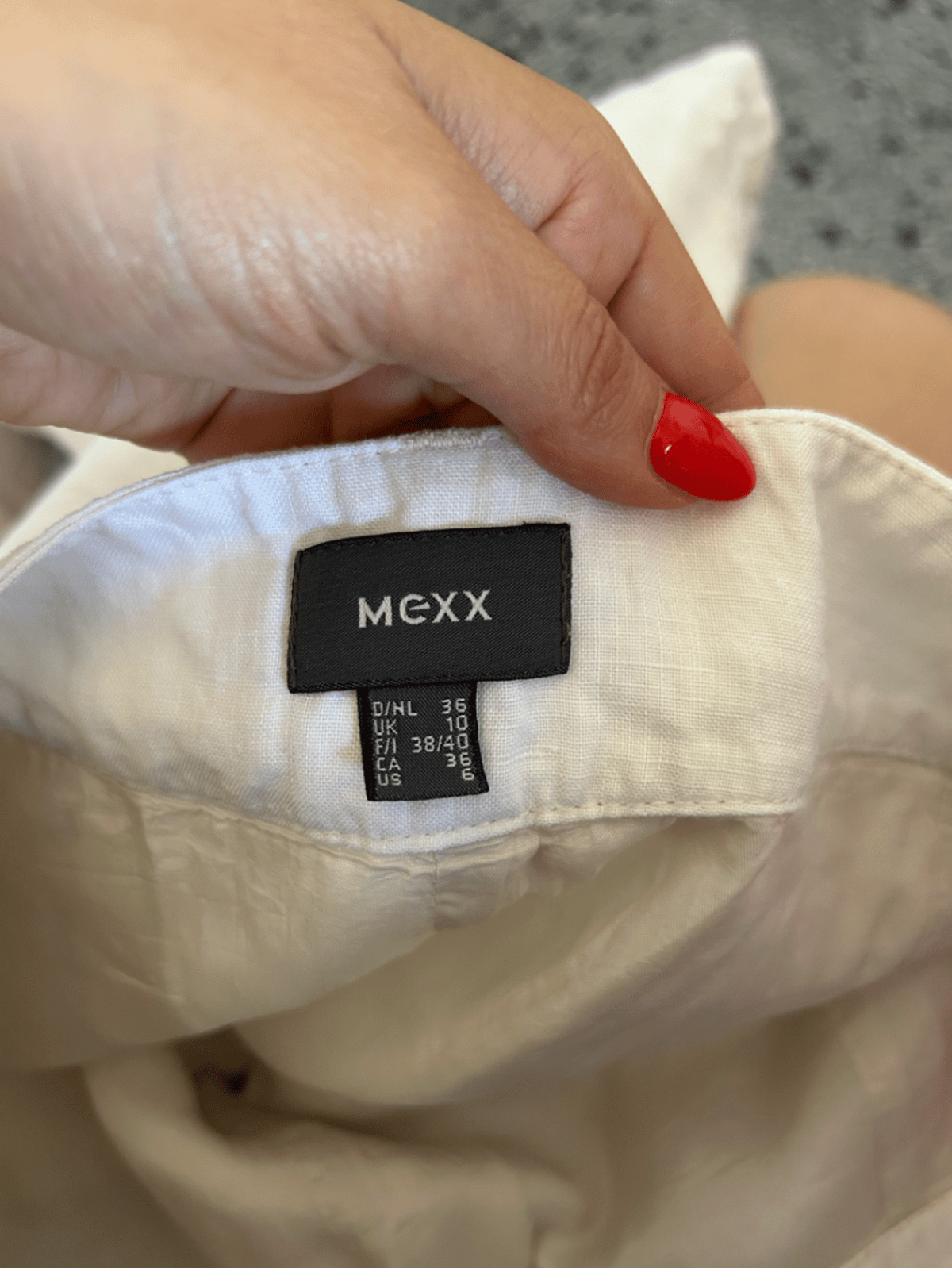 Falda de mezcla de lino Mexx / 36 - photo 3