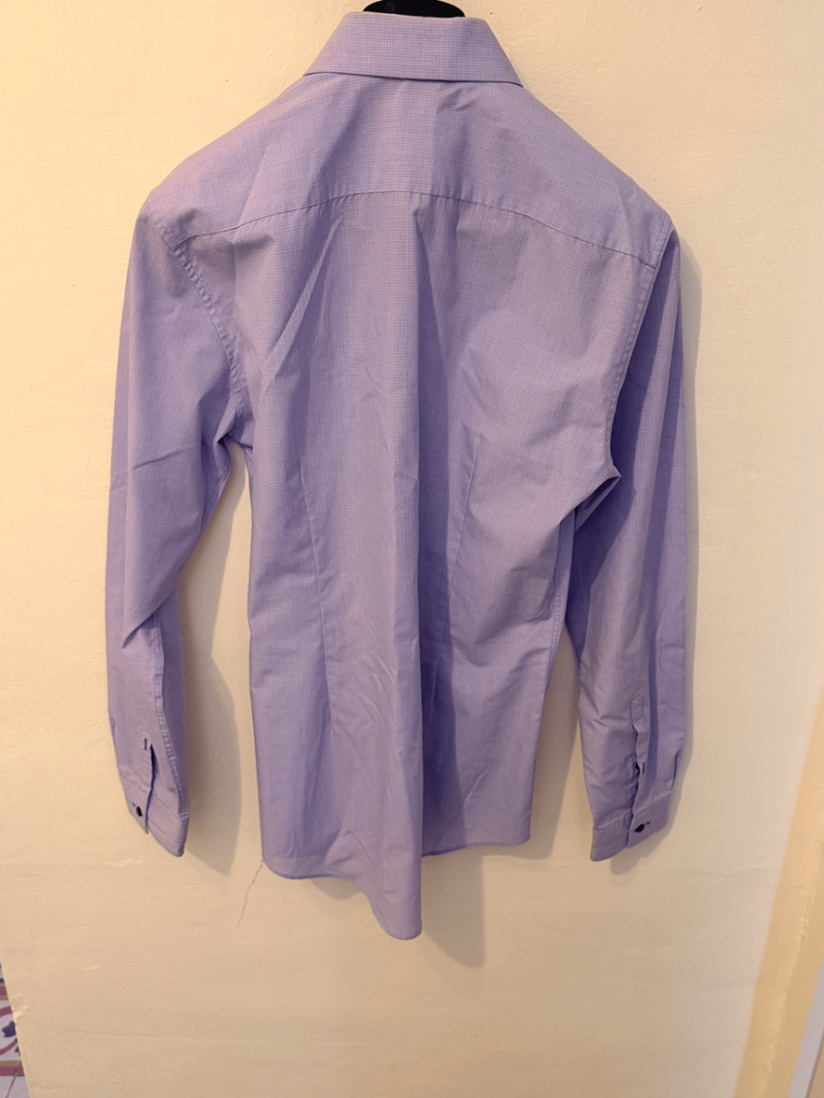 Camisa de manga larga ajustada color lila - photo 3