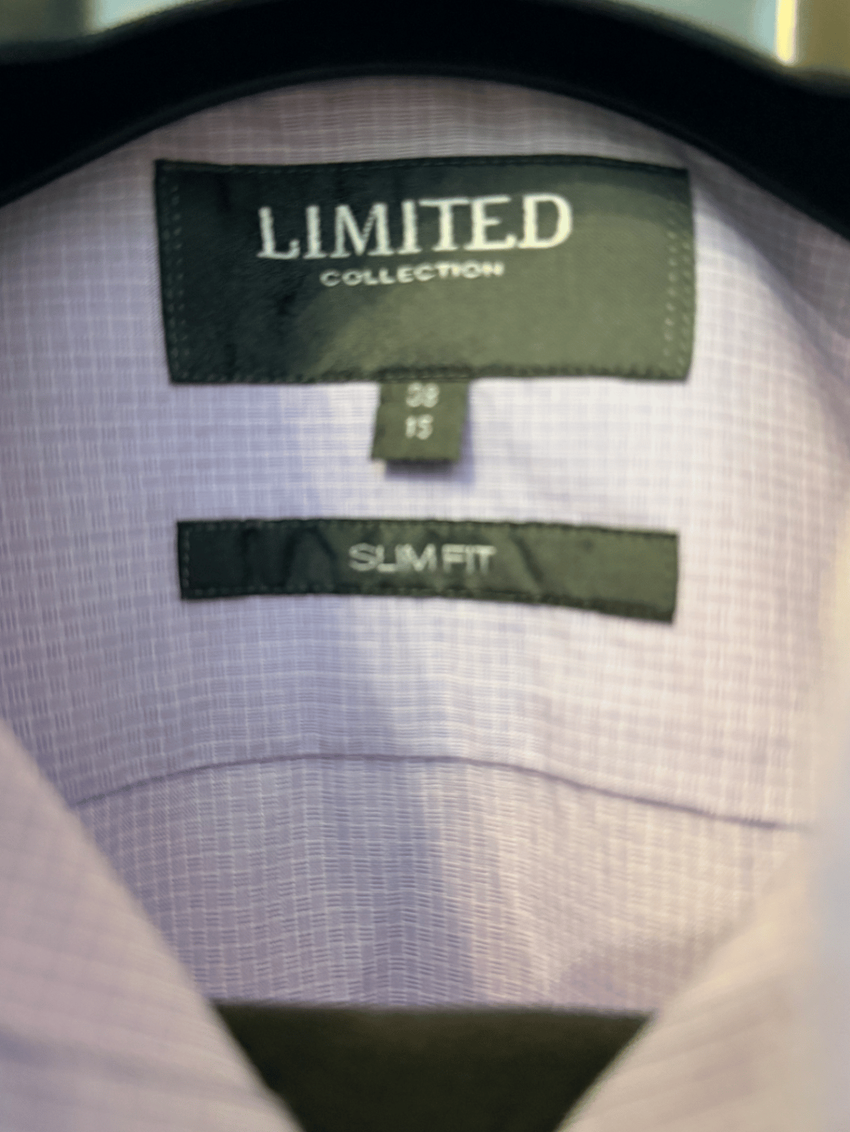 Camisa de manga larga ajustada color lila - photo 2