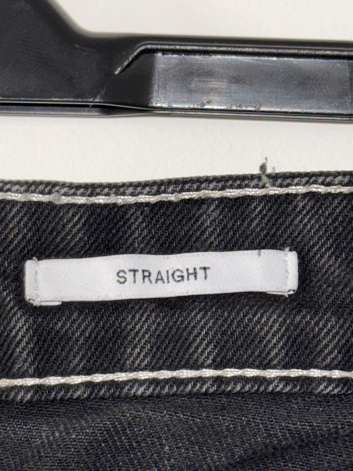 Jeans da carpentiere neri a gamba dritta - photo 4