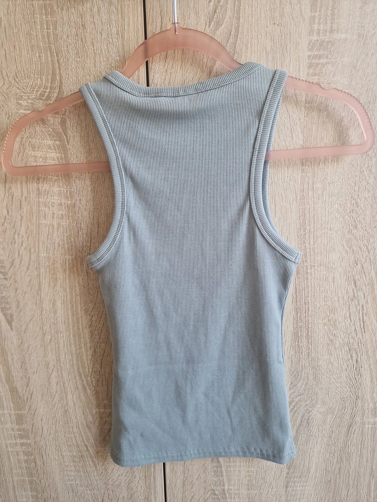 Camiseta sin mangas de tirantes cruzados acanalada de Jack Wills - photo 2