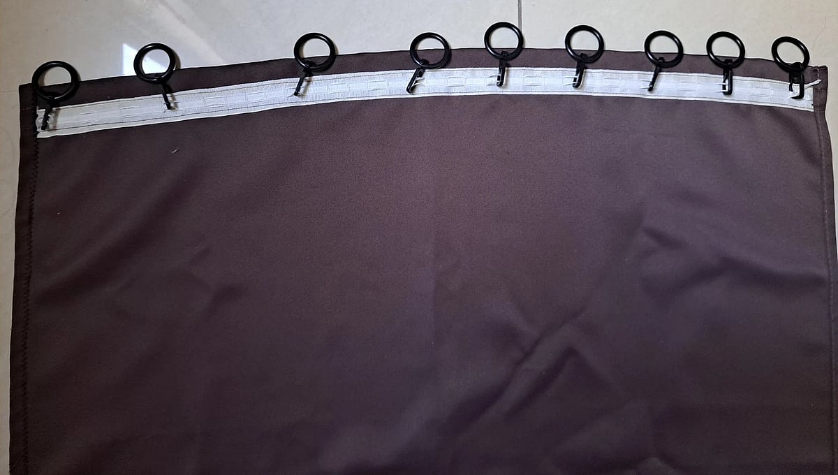 Dark Brown Blackout Curtain Panel - photo 3