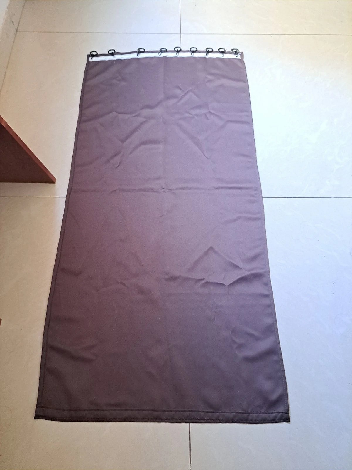 Dark Brown Blackout Curtain Panel - photo 2