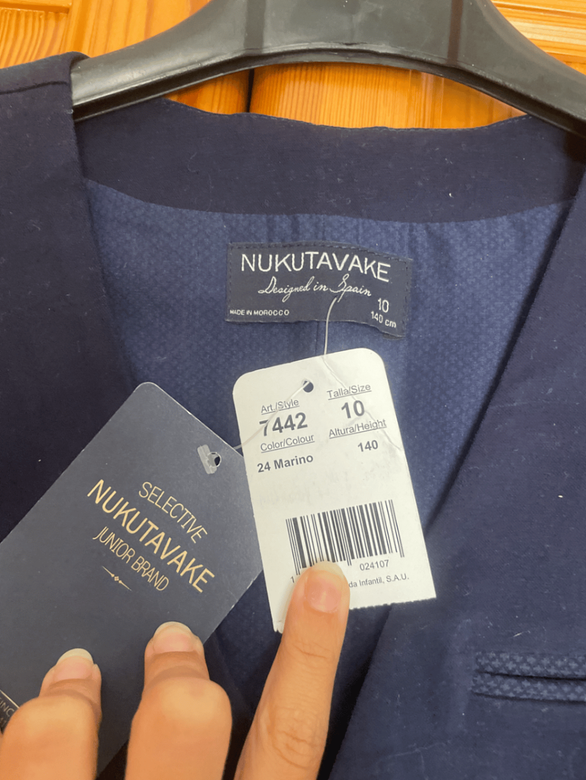 Ġlekk Imfassal apposta Blu Navy - photo 4