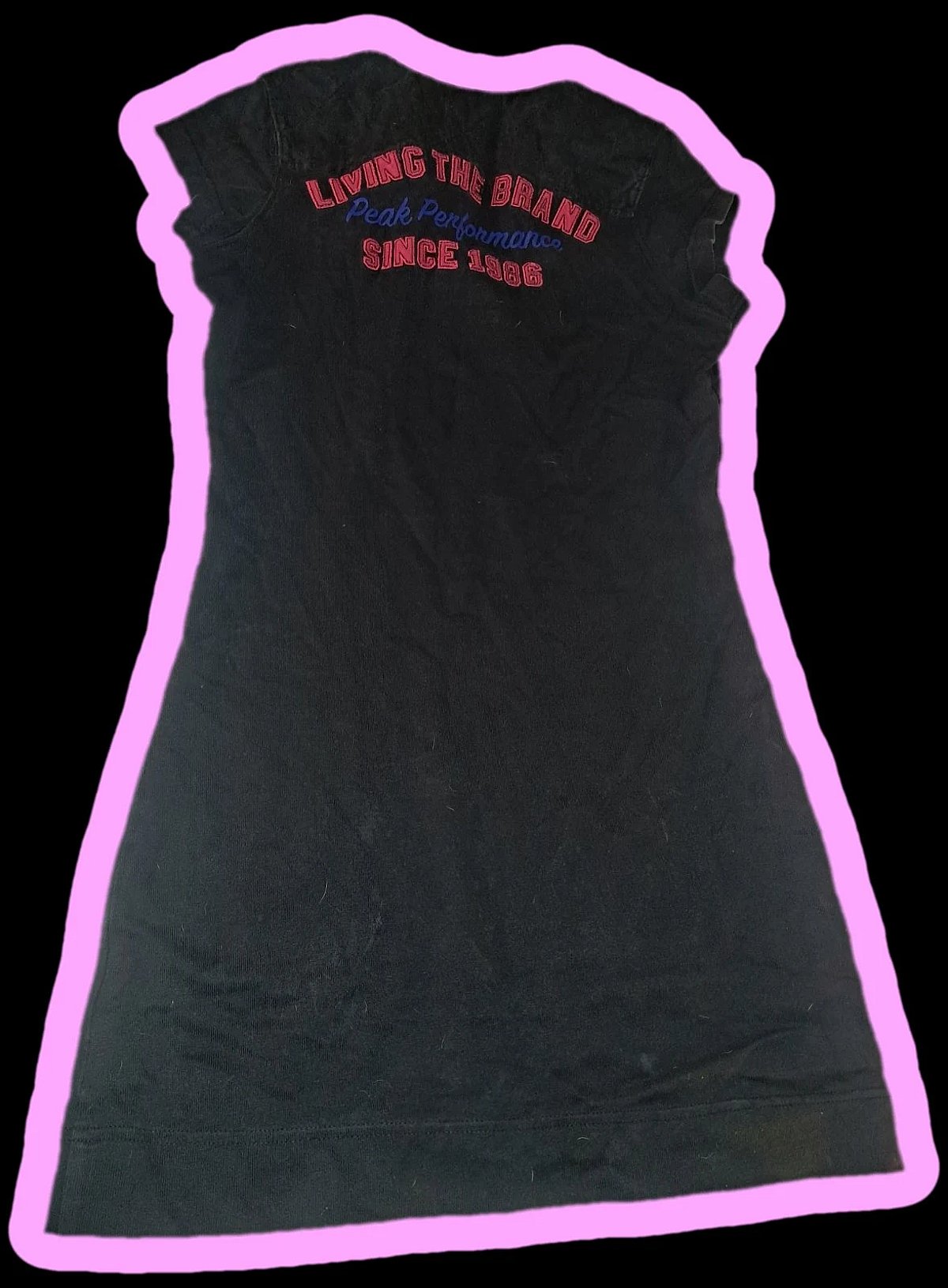 Authentic Peak Performance  -  Abito polo vintage del 1998 con ricamo sul retro (XS) - photo 3