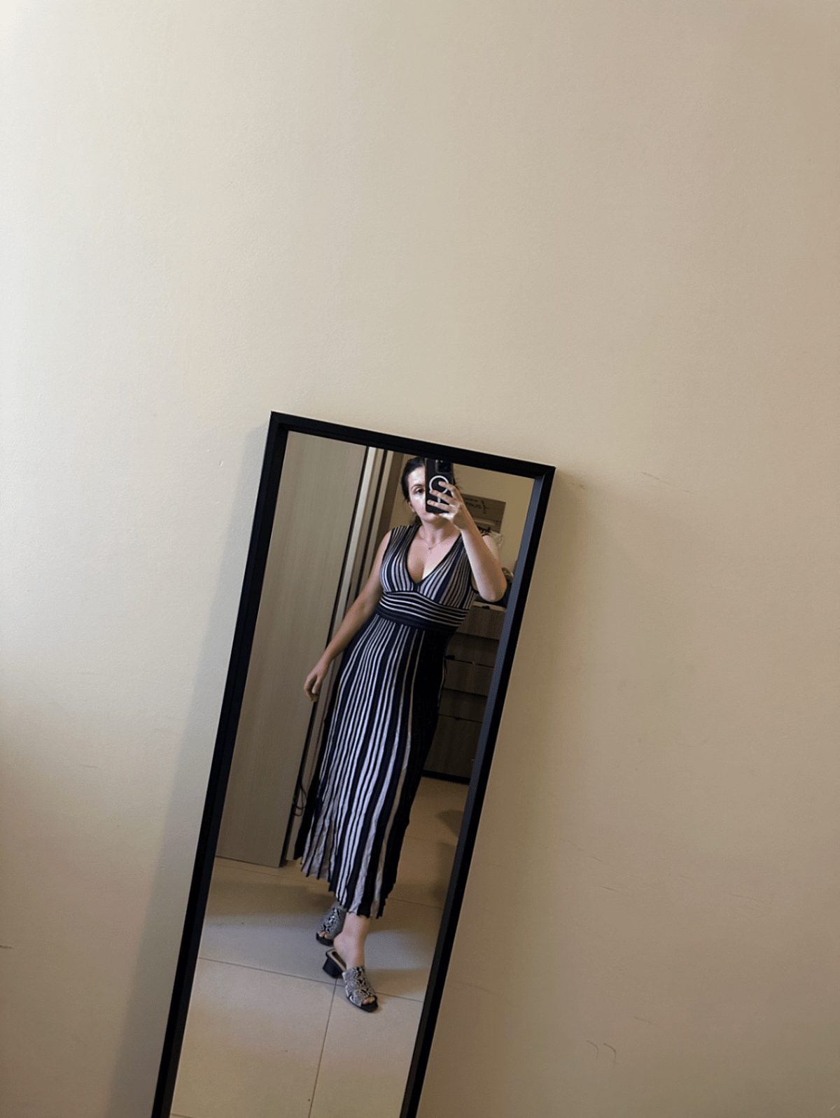 Abito lungo a righe Zara - photo 2