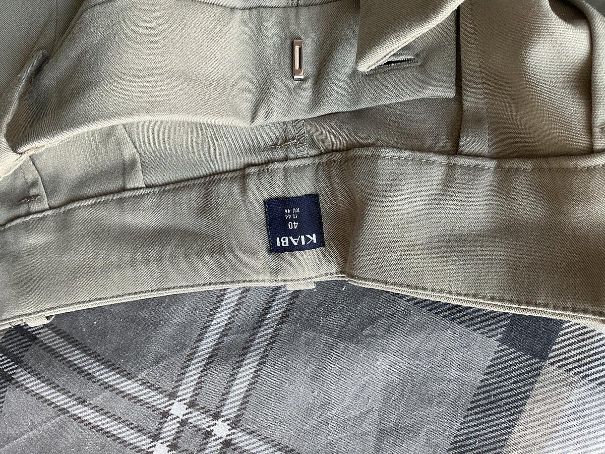 Sage grew tailored high-waisted trousers - photo 2