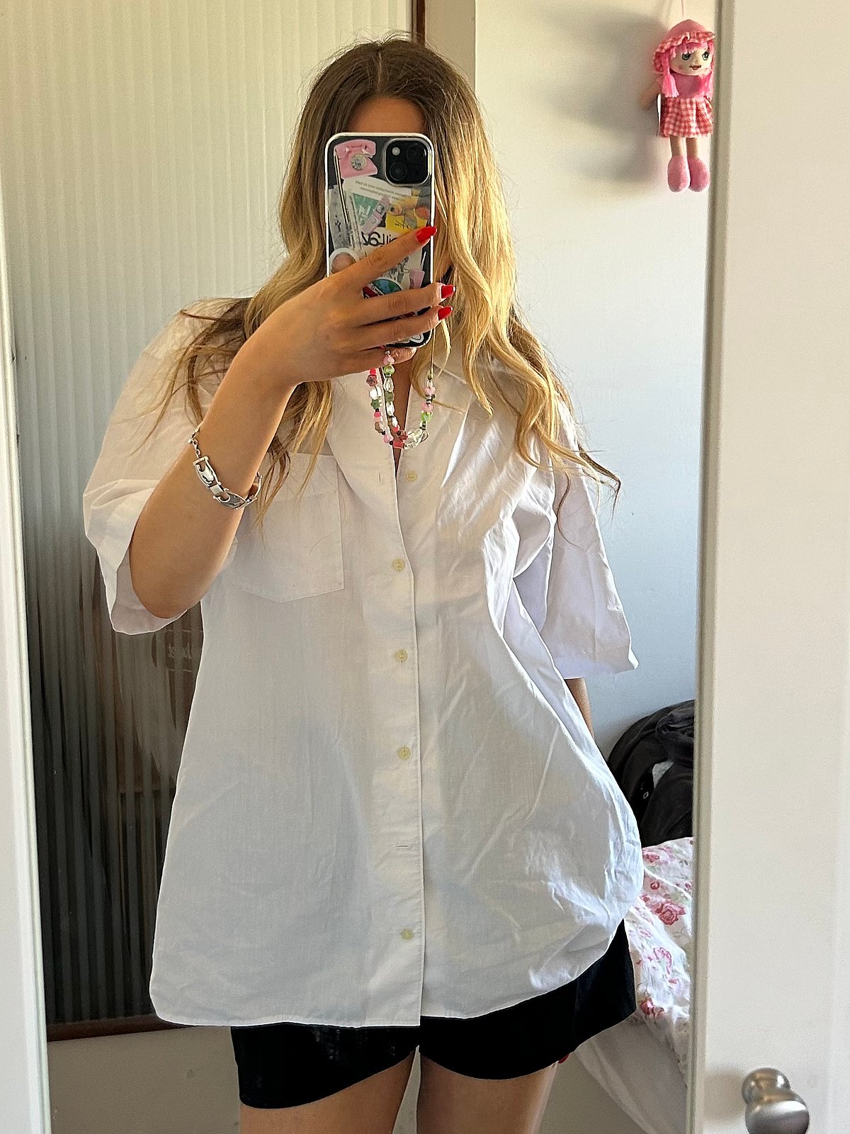 Summer Button Up Shirt / S-M-L - photo 2