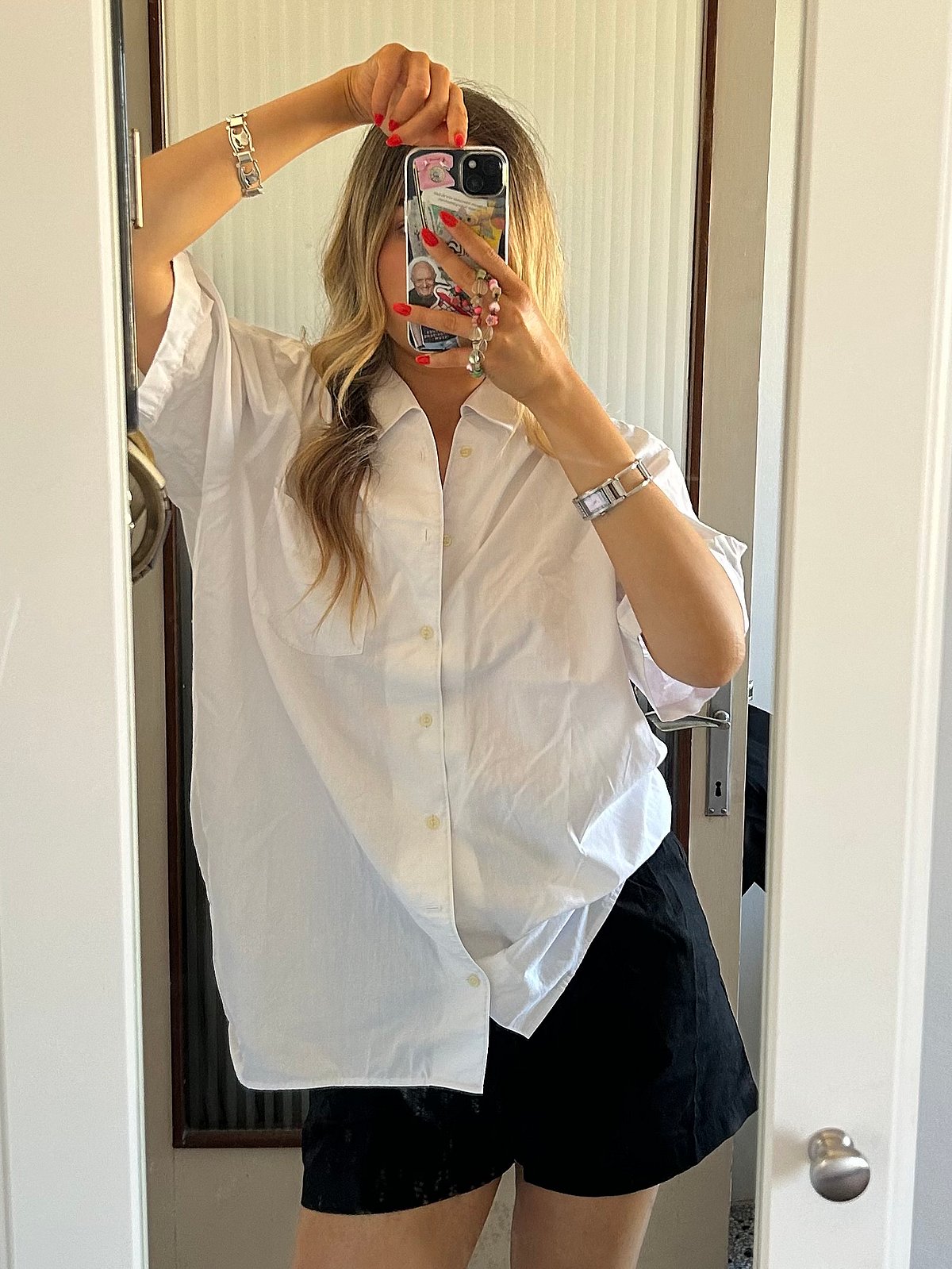 Summer Button Up Shirt / S-M-L - photo 3