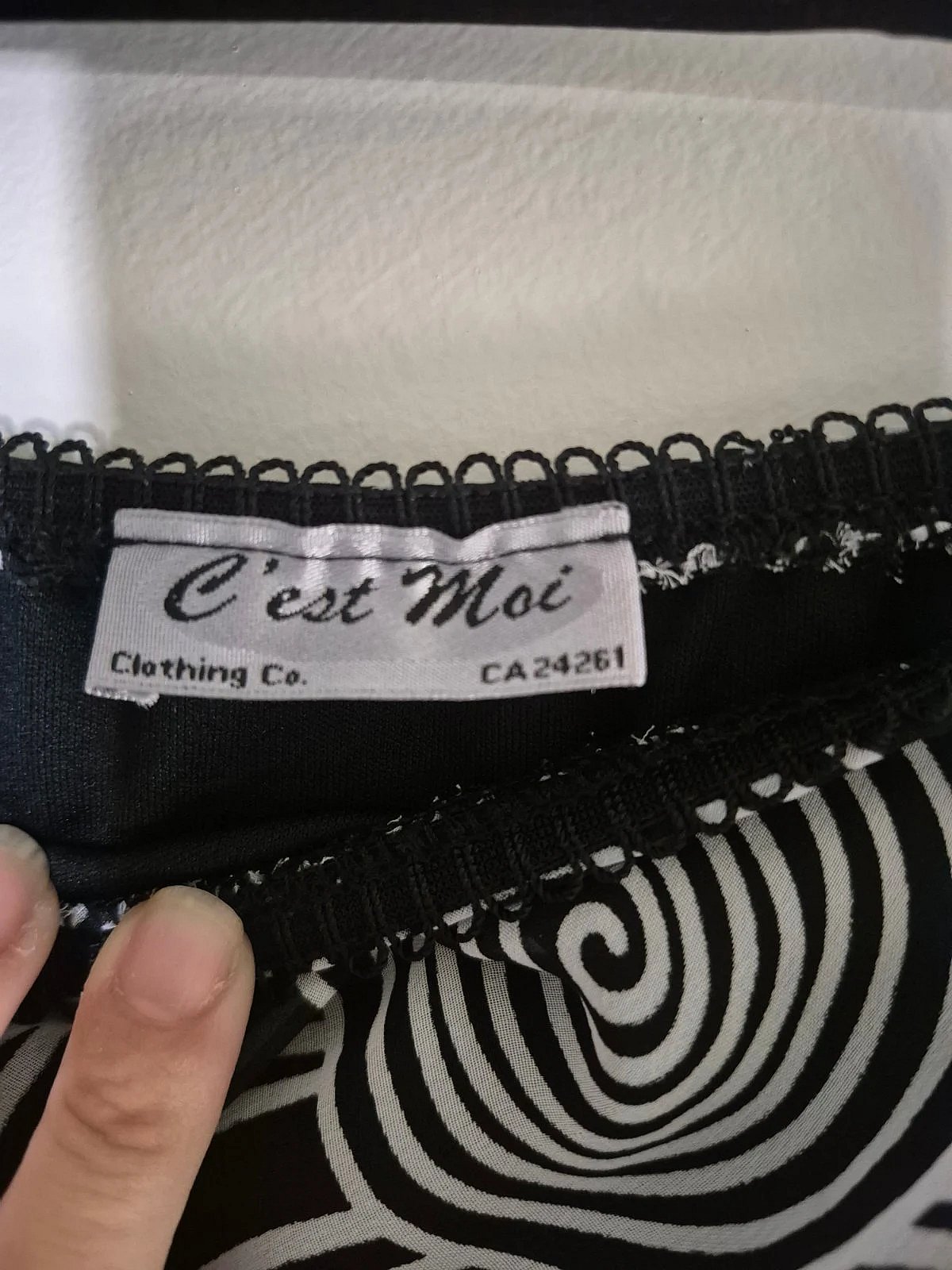 Gonna midi con motivo "C'est Moi" - photo 5