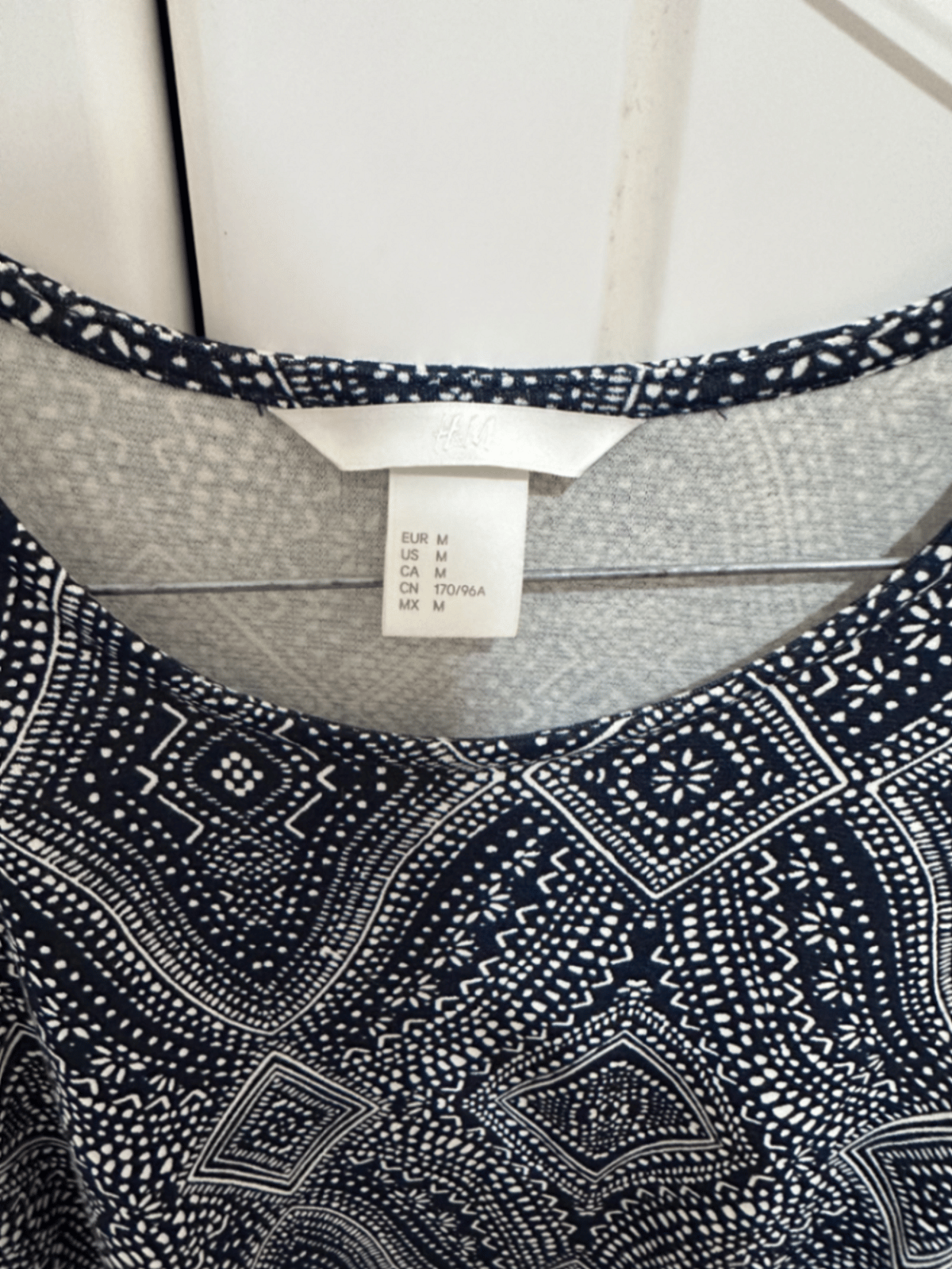 Minivestido sin mangas con estampado azul - photo 2