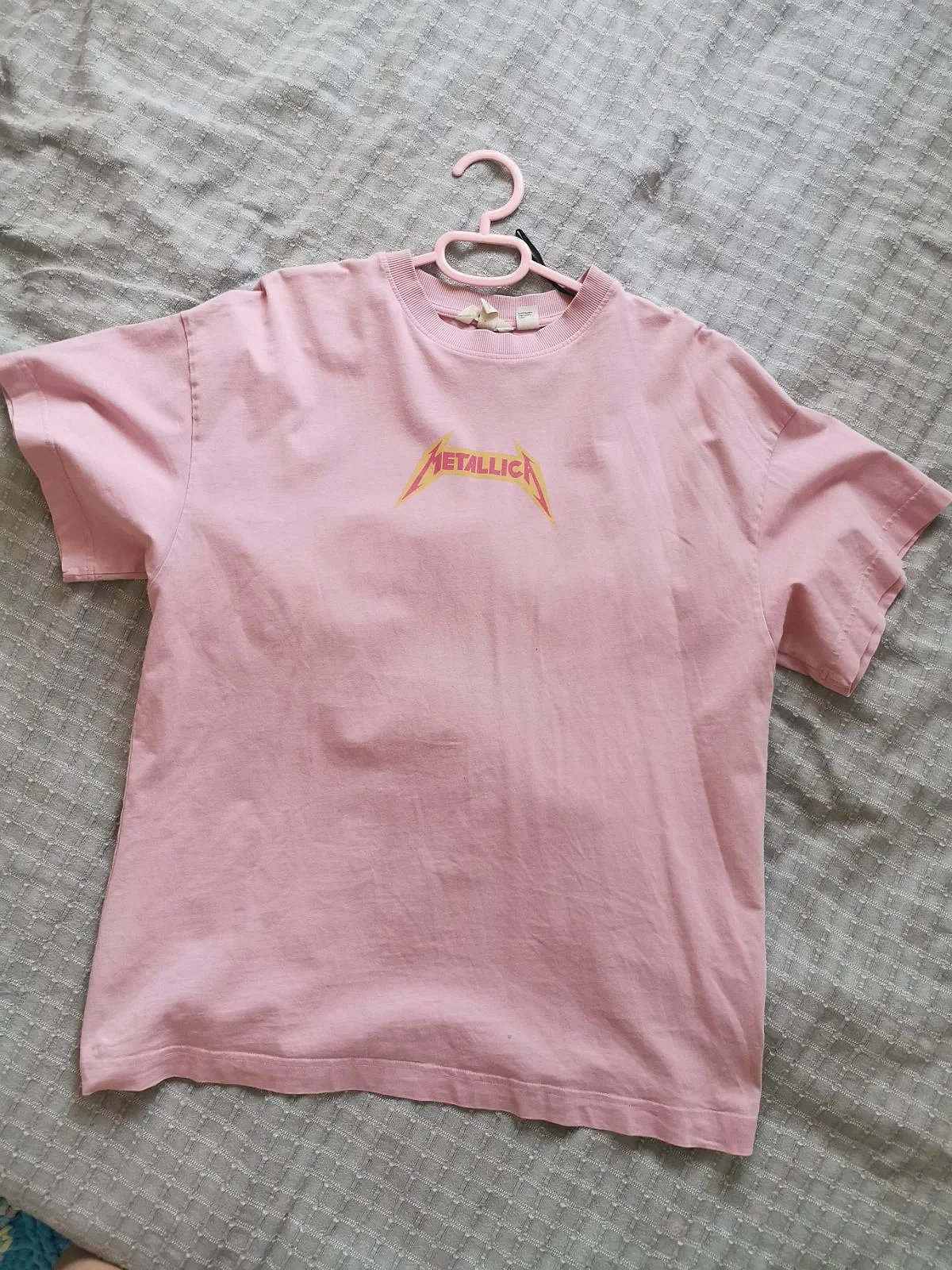 Maglietta dei Metallica rosa cipria, H&M, taglia M - photo 4
