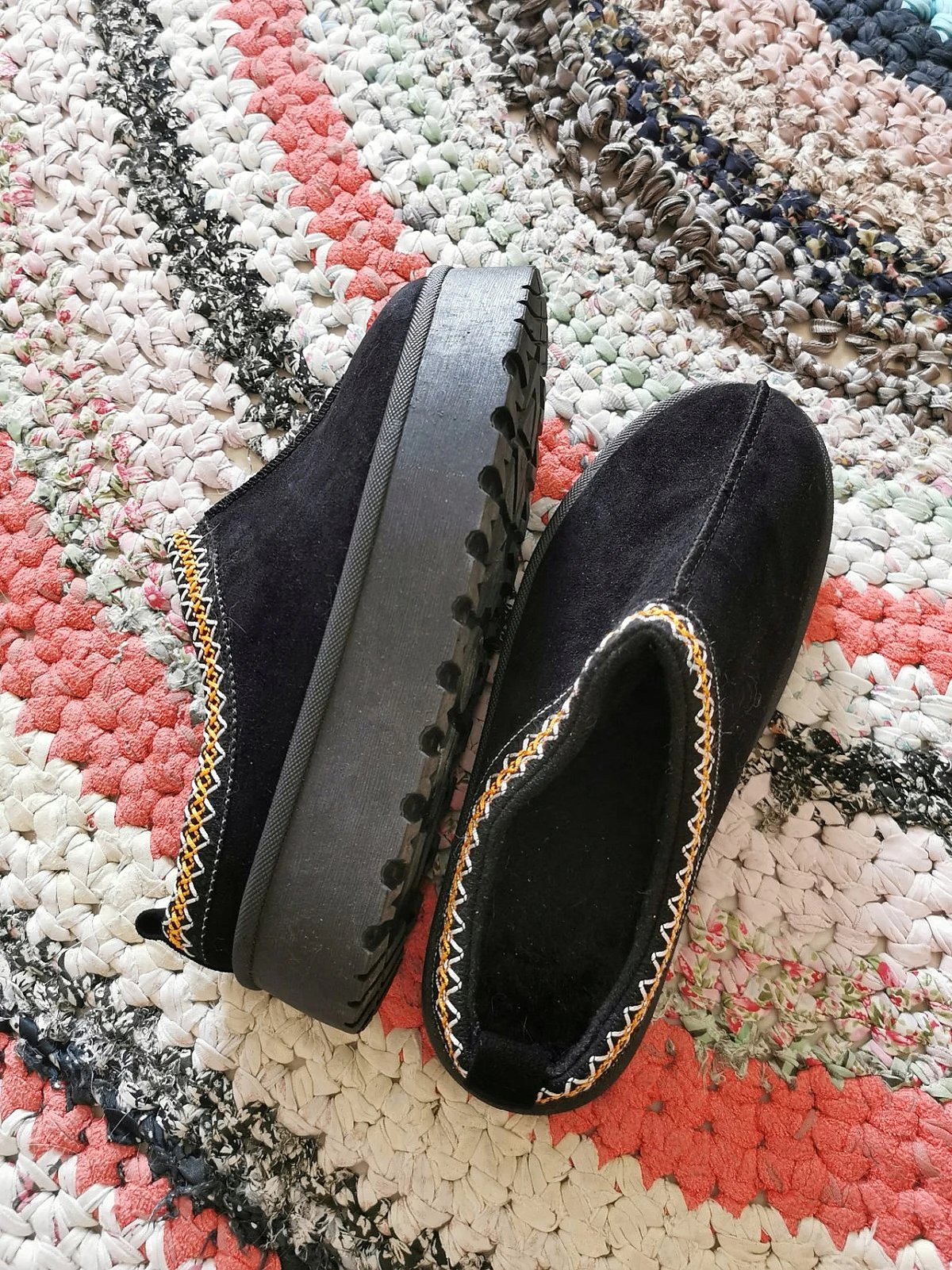 Mules slip-on suwed bil-pjattaforma - photo 2