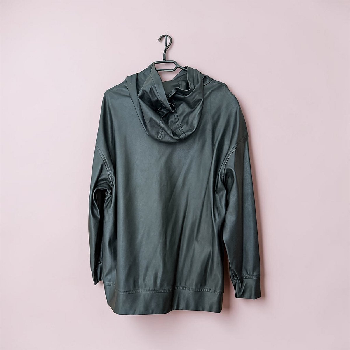 Sudadera con capucha efecto piel - photo 2