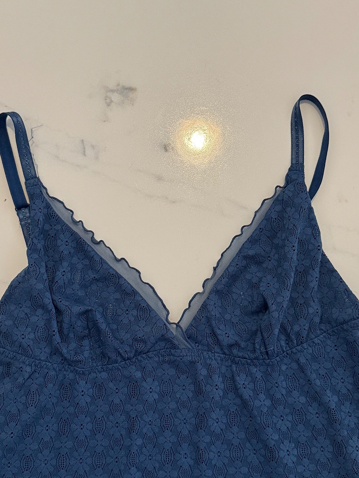 Top tat-Tank tal-Camisole b'Bizzilla Blu - photo 3