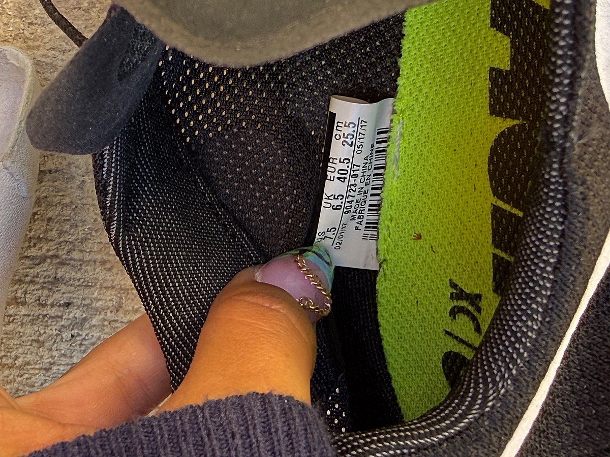 Nike Black Neon Spiked Running Shoes - photo 5