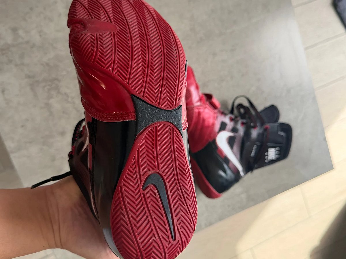 Scarpe da boxe Nike HyperKO – Rosso/Nero – EU 40 – Combinazione di colori rara - photo 2