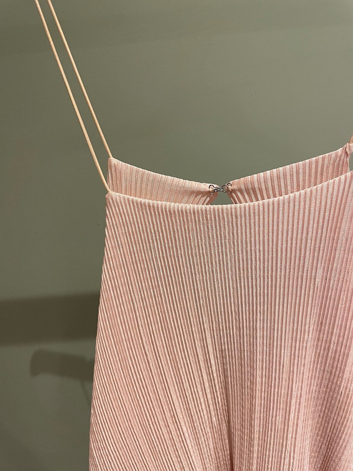 Pink Pleated Petite Dress - photo 4