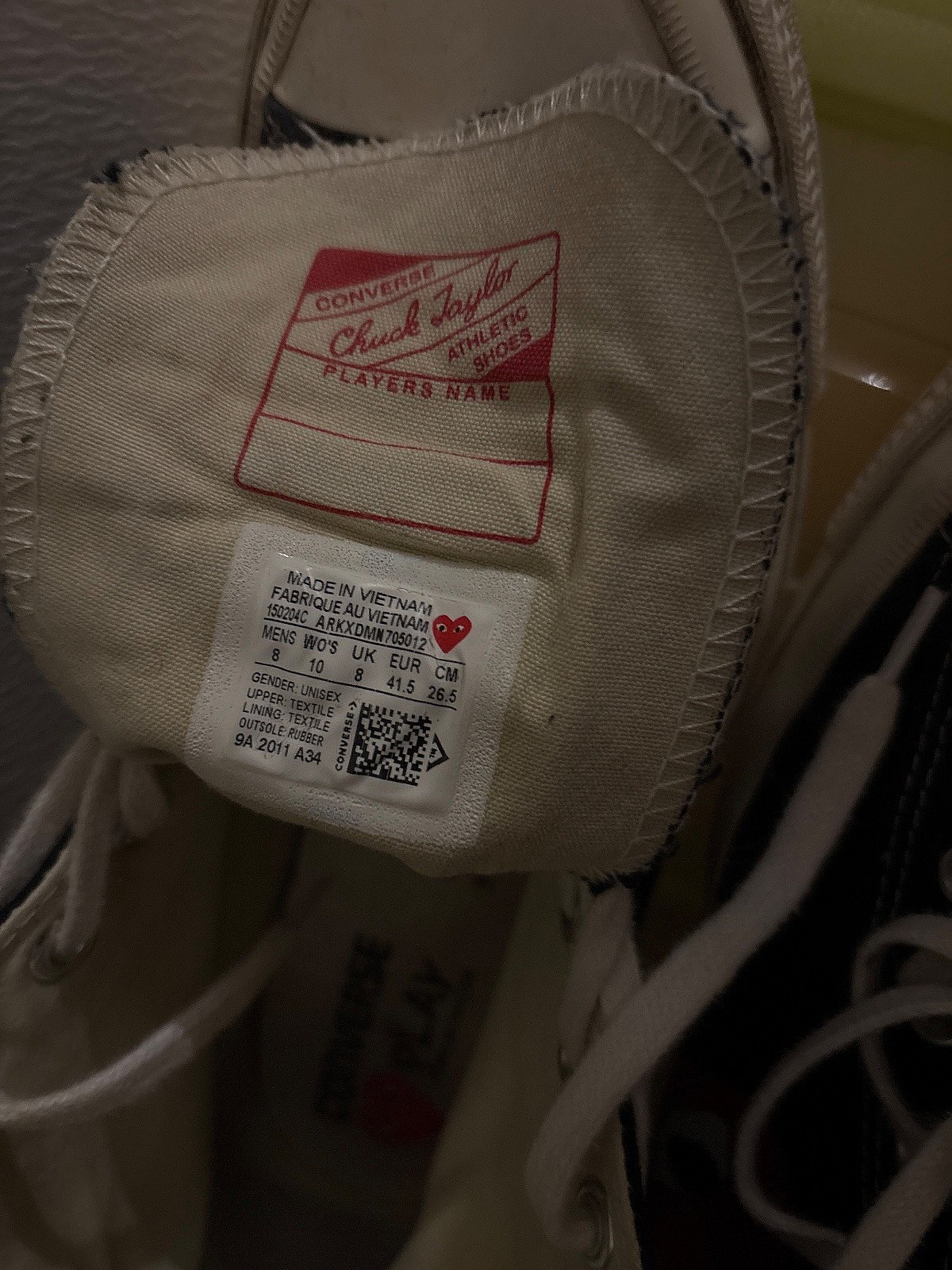 Comme des Garçons Play Converse - photo 2