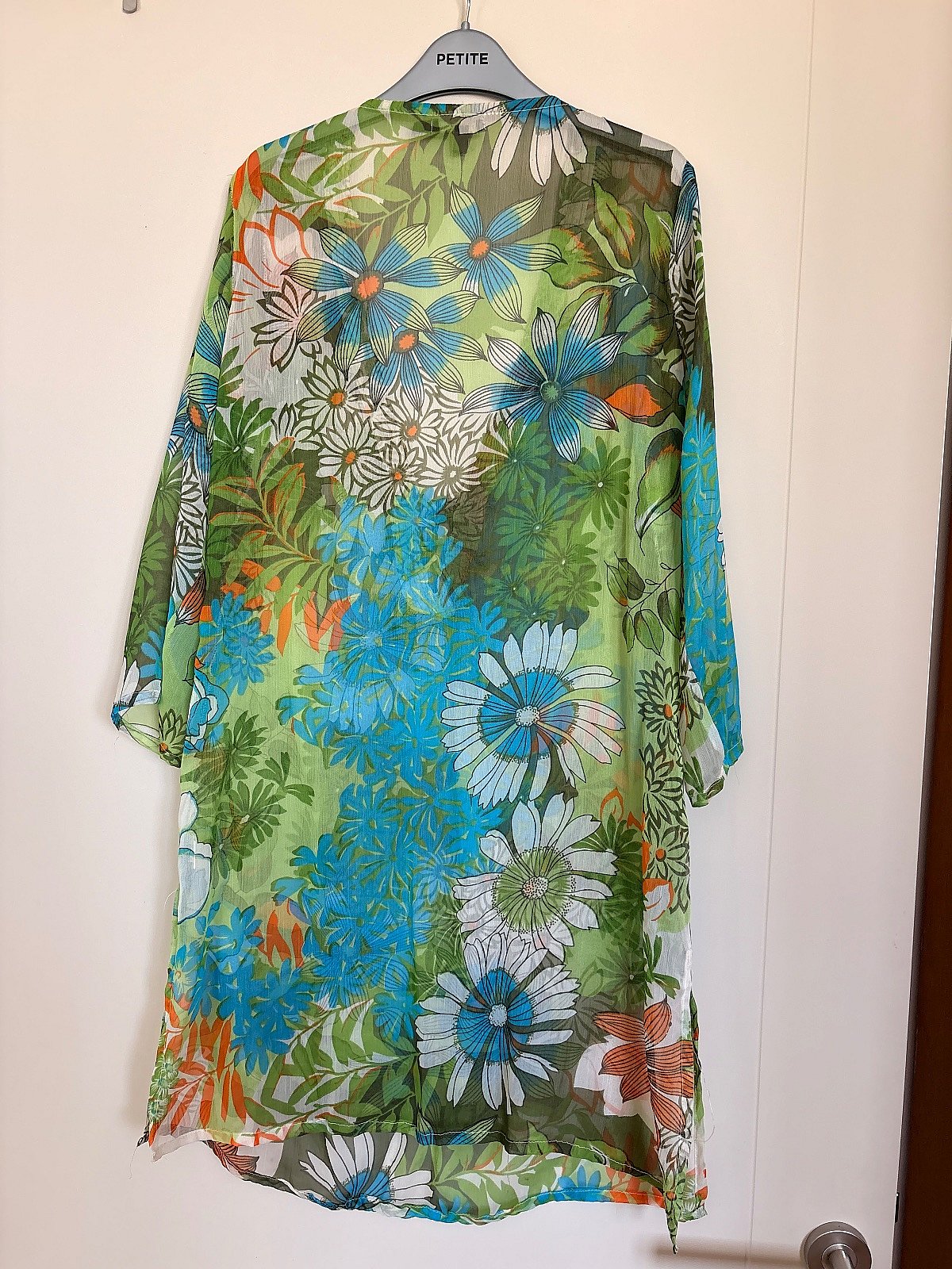 Floral Beaded Tunic Cover-up - photo 4