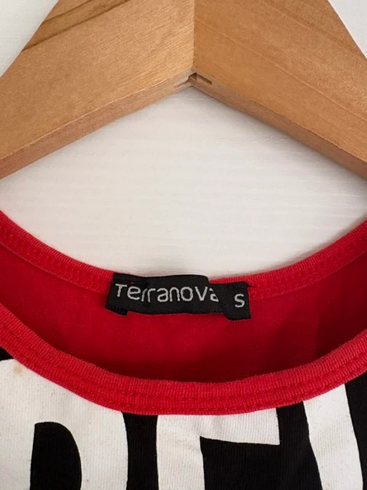 Red 'Crew' Crop Top - photo 4