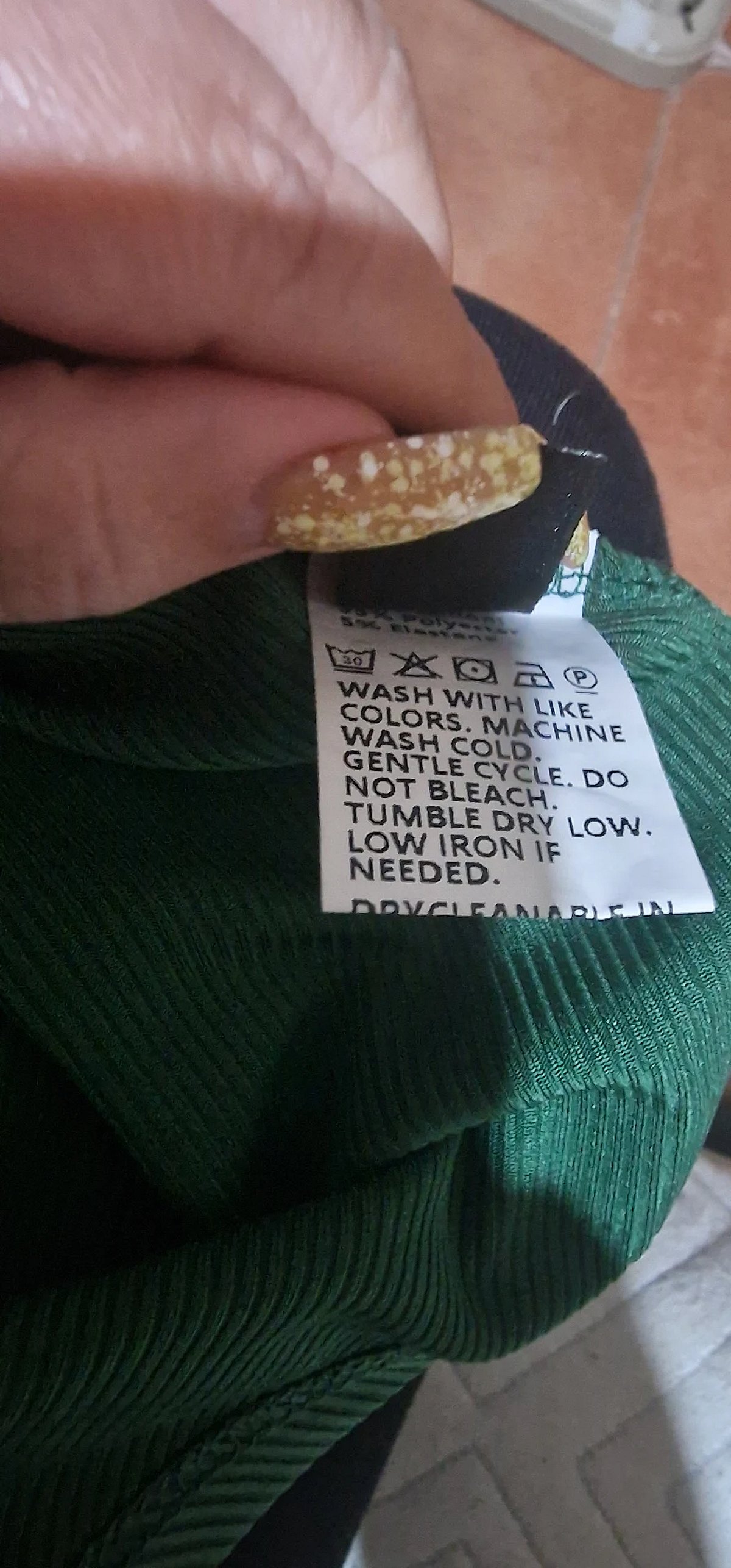 Bodysuit bla kmiem aħdar b'kustilji - photo 2