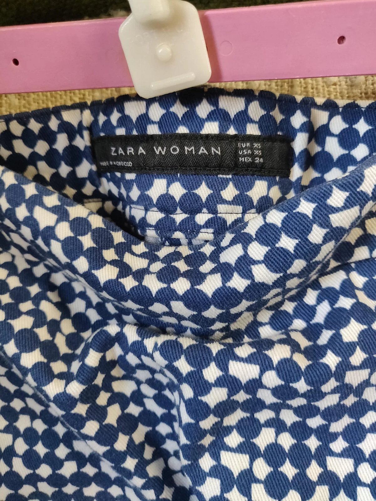 ZARA Patterned Slim Fit Trousers - photo 4