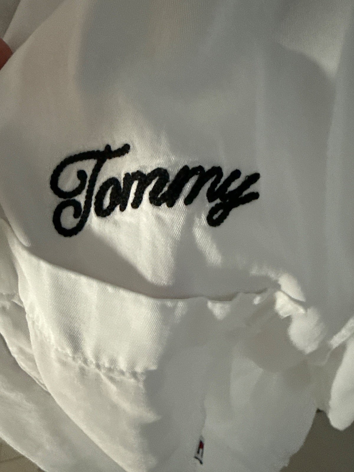 Camicia lunga con logo bianco - photo 3