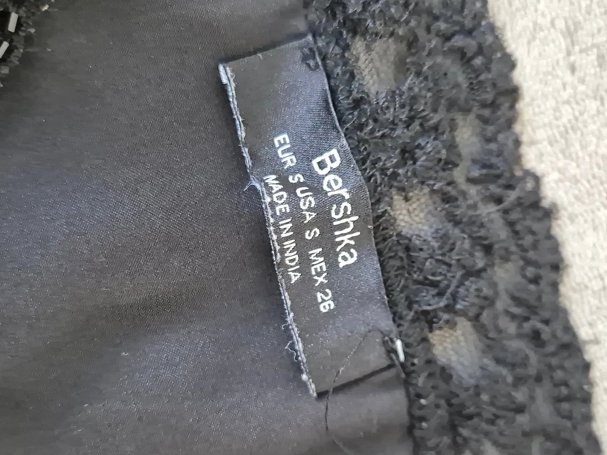 Top a spalline con perline / Top corto Bershka - photo 5