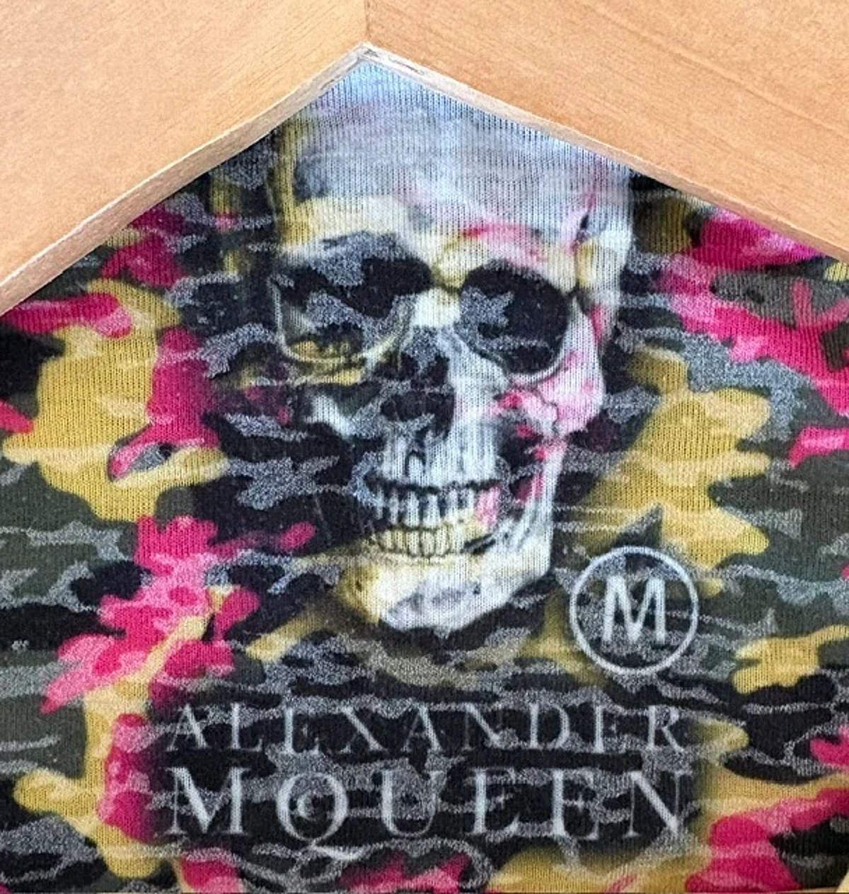 Camo Skull Print Graphic T-Shirt - photo 3