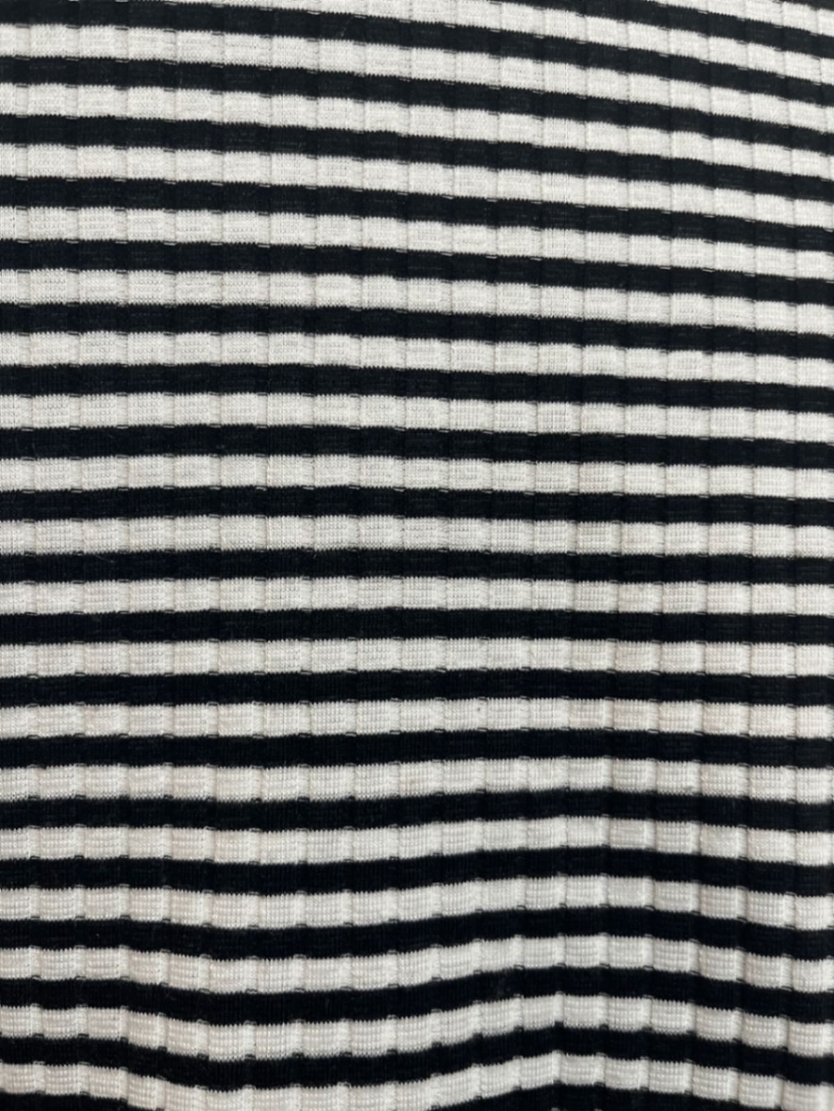 Maglia a righe con collo alto a costine - photo 3