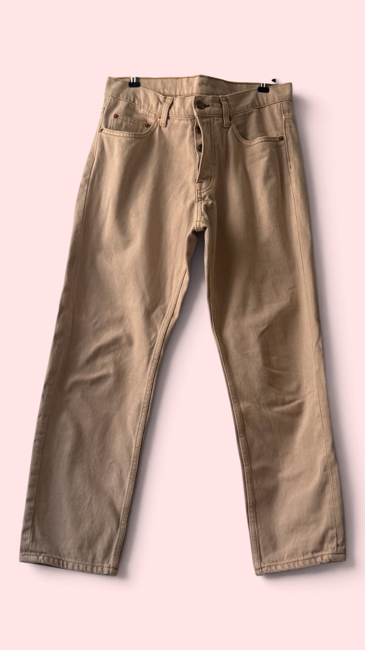 Jeans Beige Irħas tat-Tnejn - photo 5